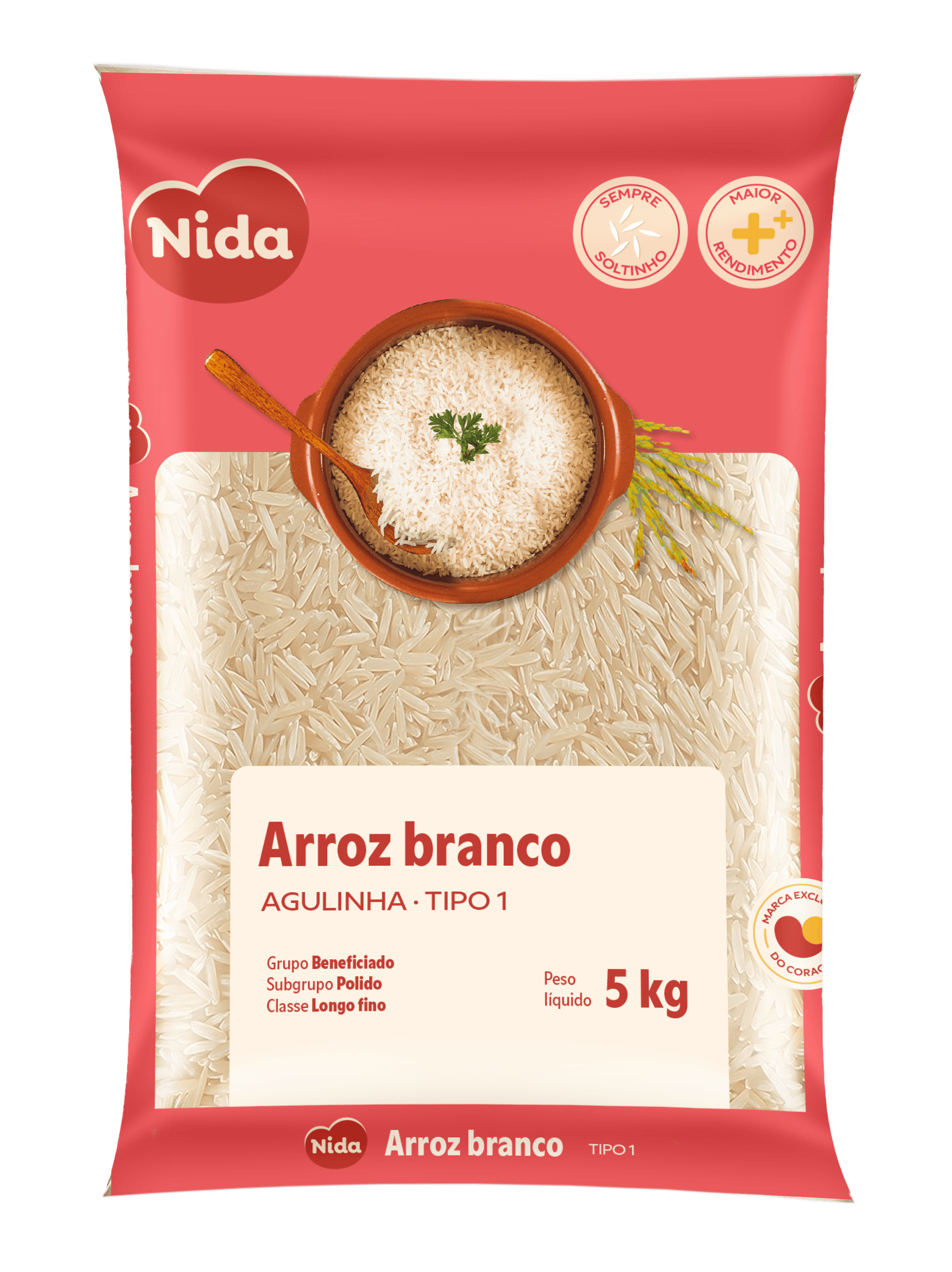 Arroz Branco Nida 5kg